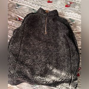 Black/Grey Simply Southern Sherpa size XL